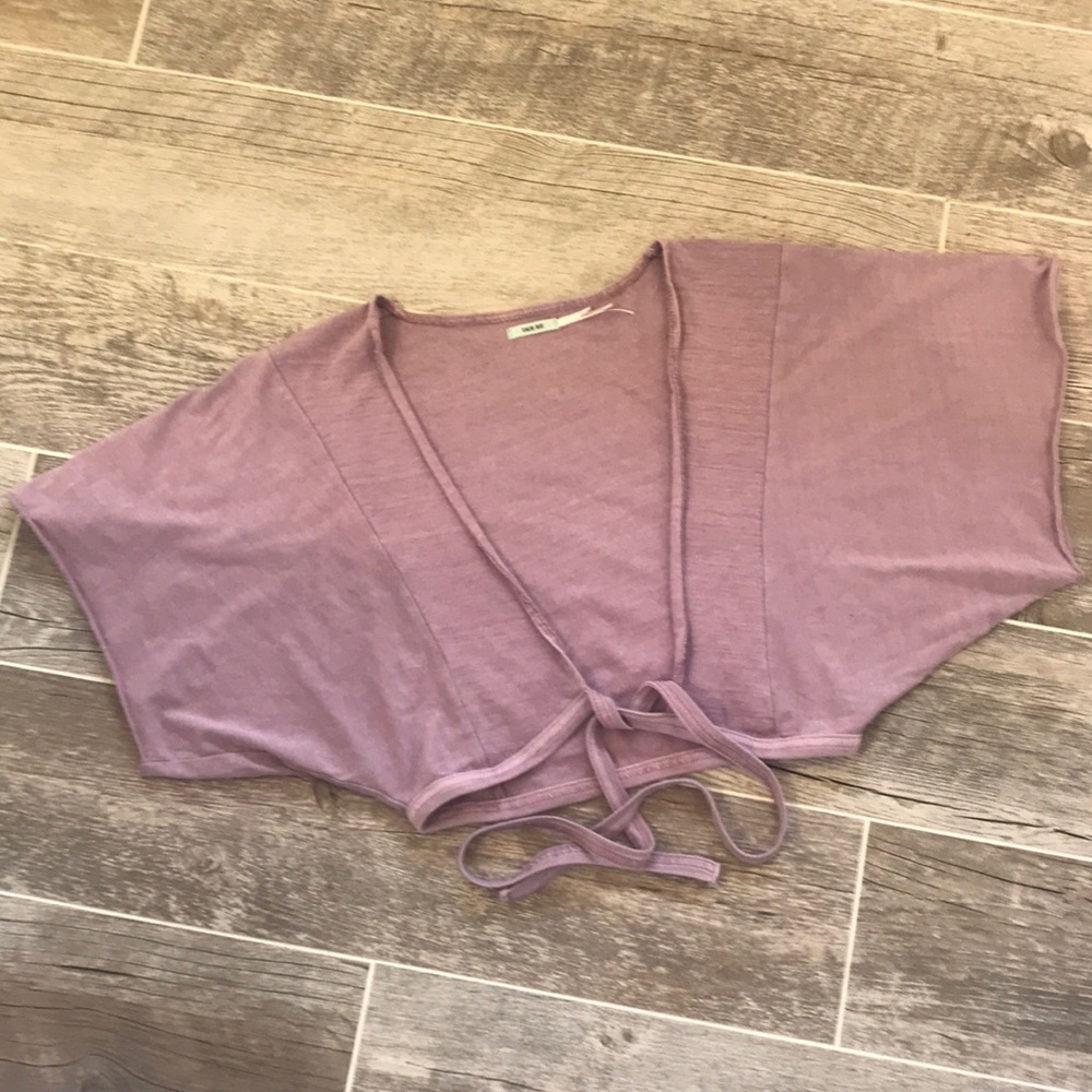 Tie front Kimono Tshirt